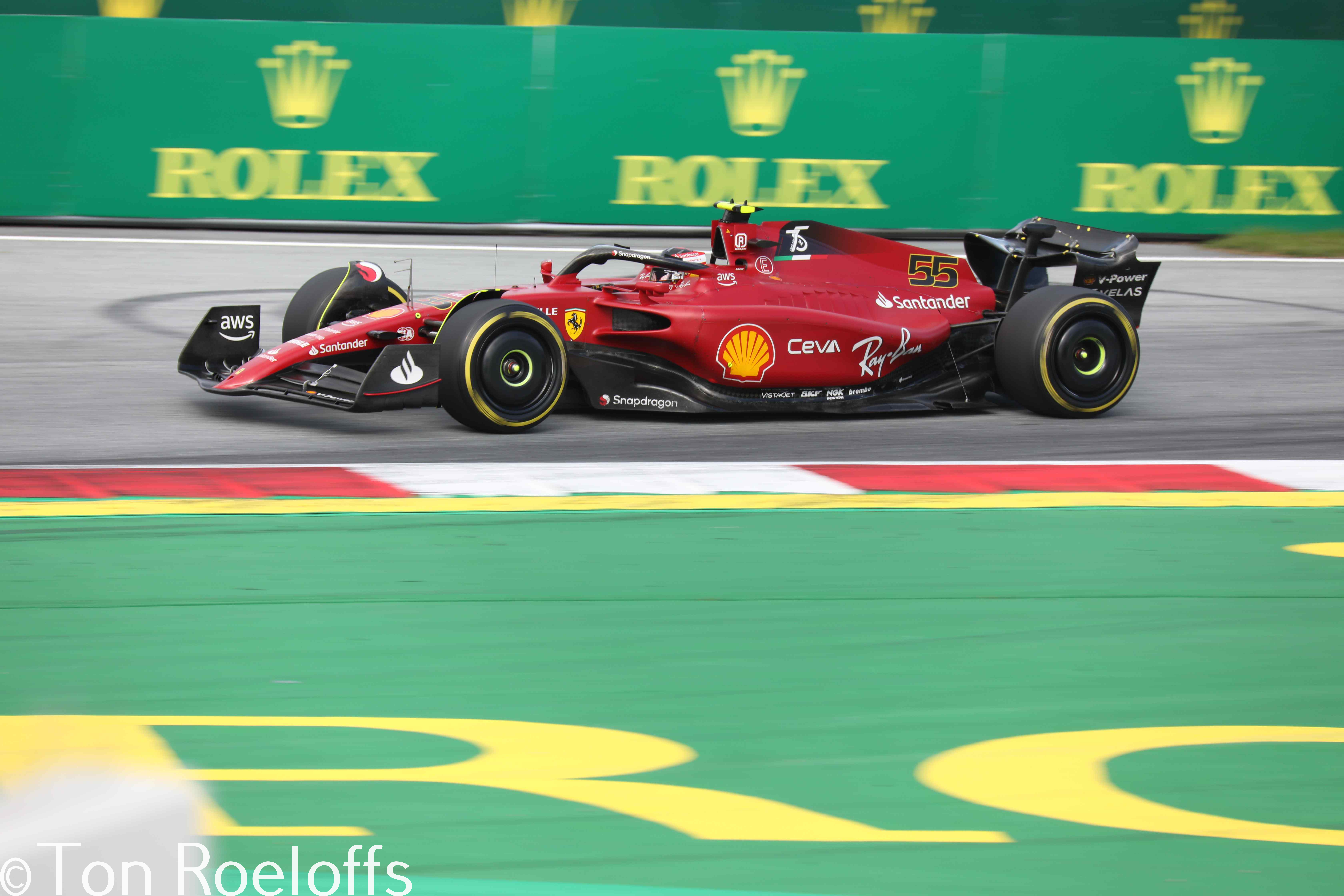 Sensorrekken Ferrari